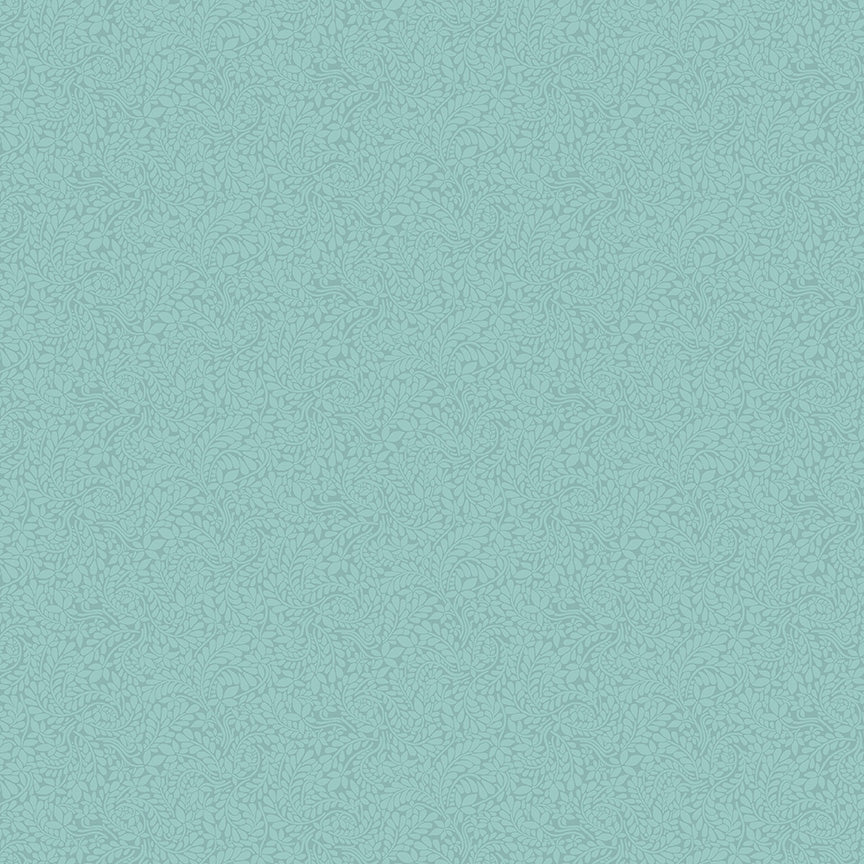 York Fern - Duck Egg Blue