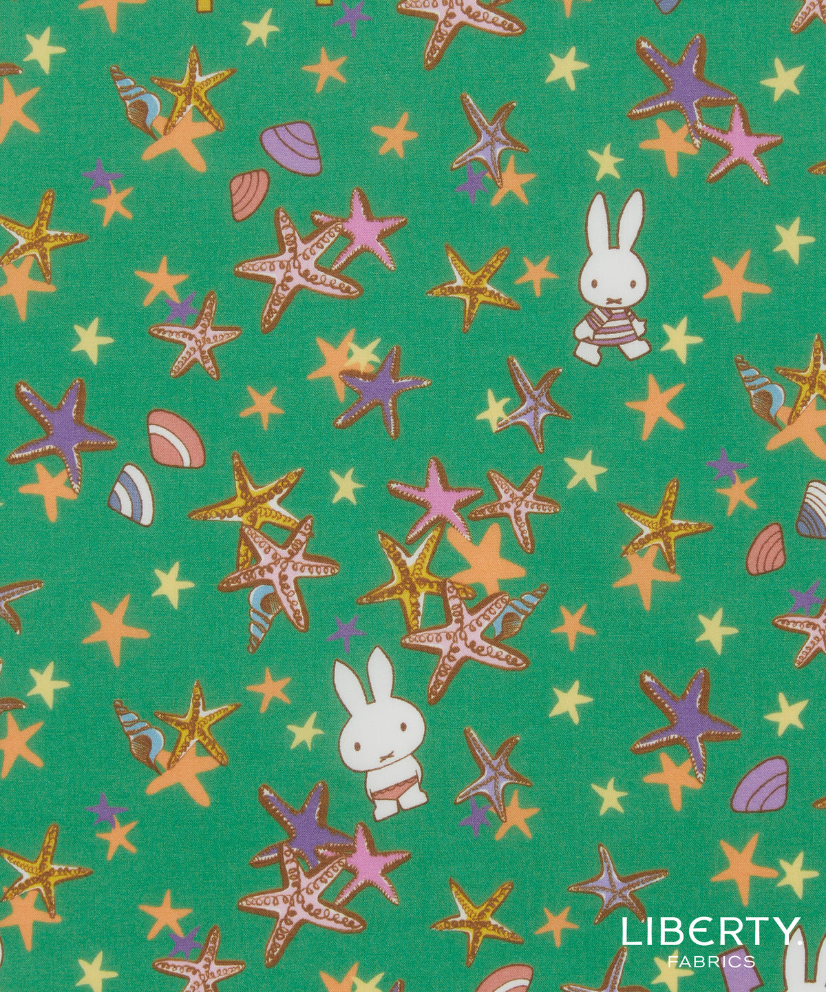 Liberty Tana Lawn© Miffy Collection - Seaside Escape E