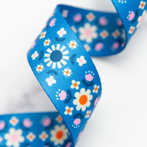 Florametry in Bright Blue Webbing 1.5"