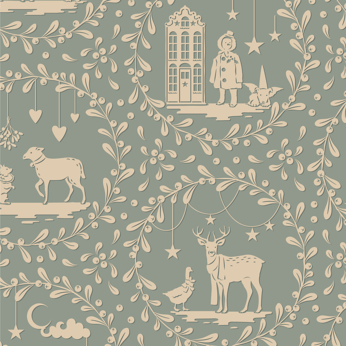 **Pre-Order Merry Little Christmas - Paper Scenes in Duckegg