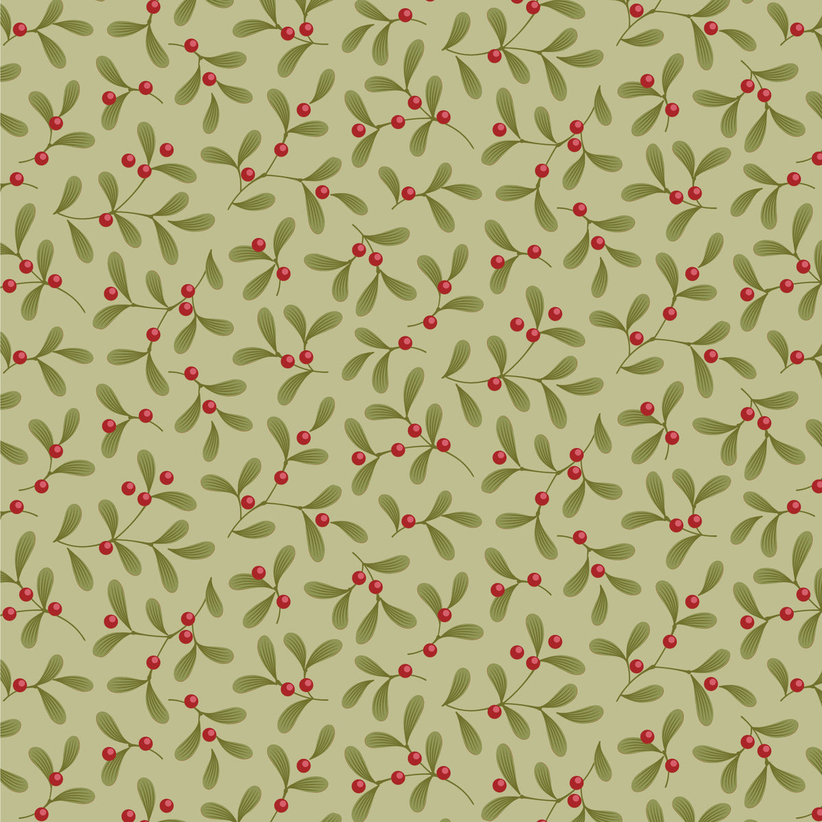 **Pre-Order Merry Little Christmas - Mistletoe in Pistachio
