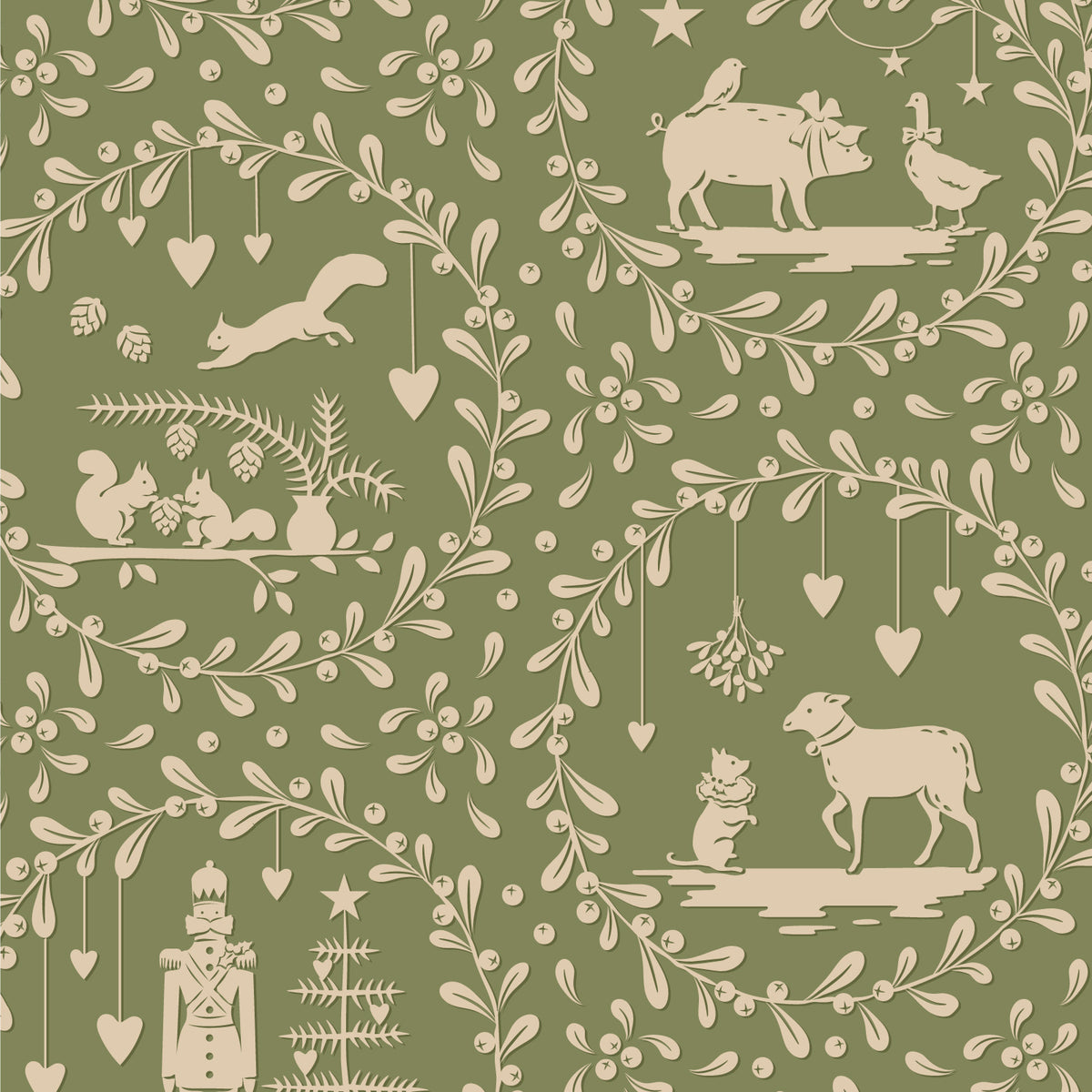 **Pre-Order Merry Little Christmas - Paper Scenes in Artichoke