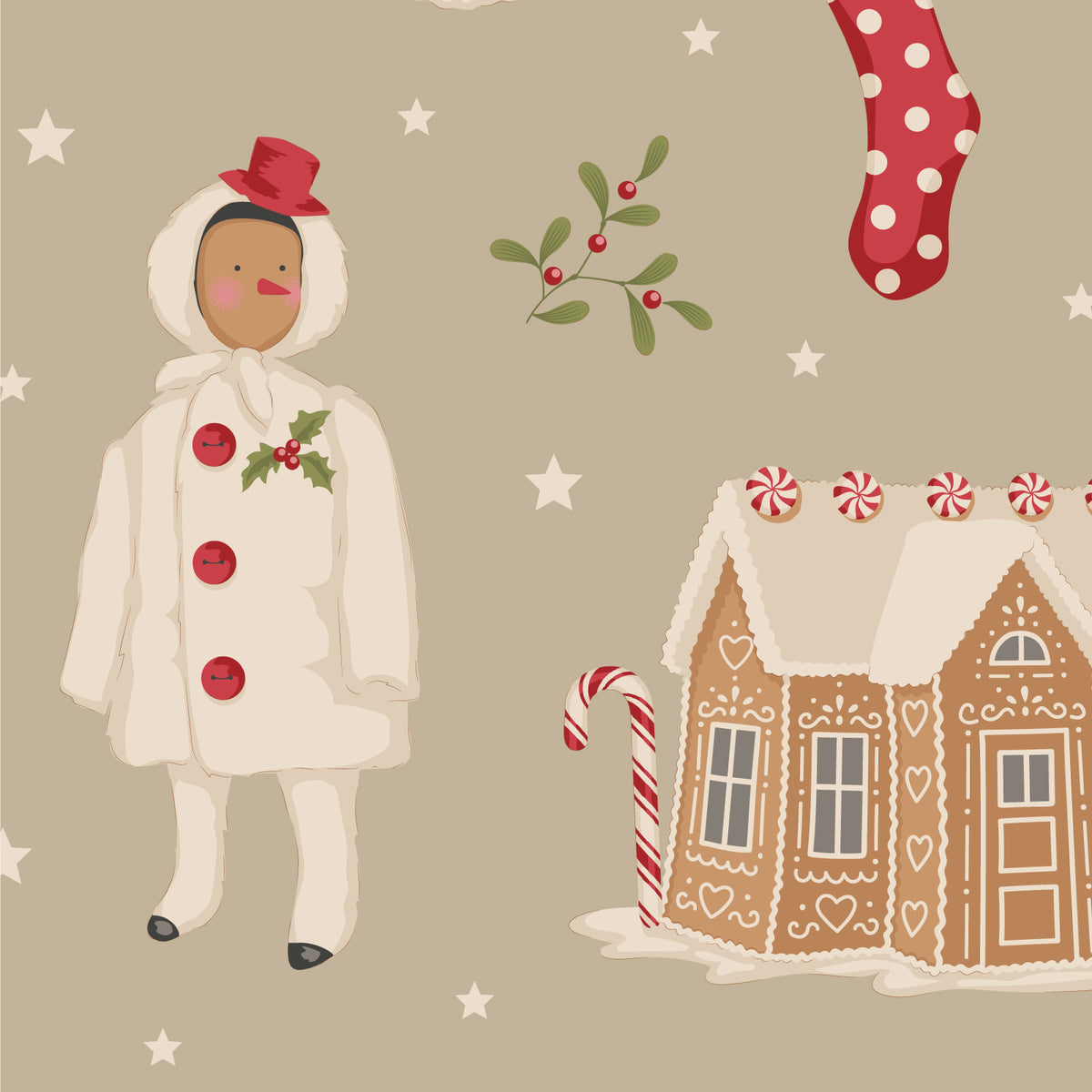 **Pre-Order Merry Little Christmas - Winter Friends in Clay