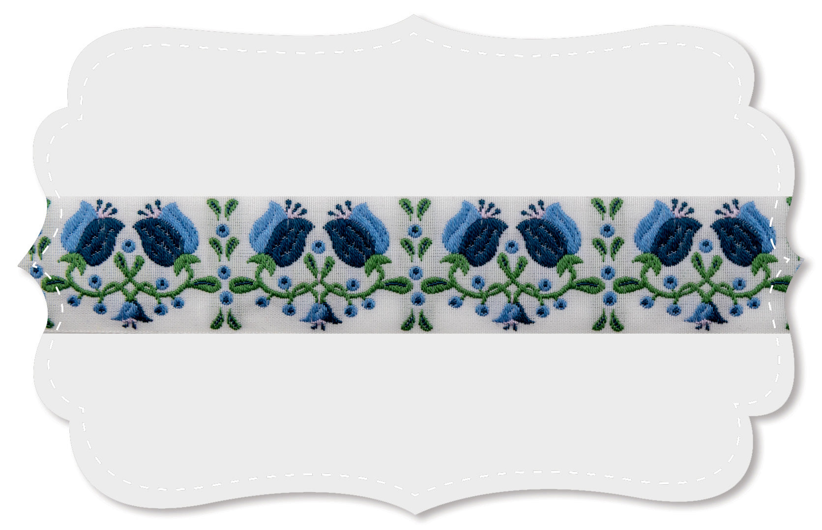 Kafka Ribbon - Campanula Blue