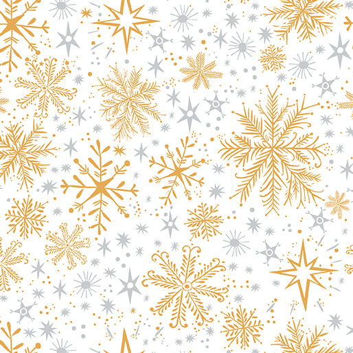 Magical Season - Snow Frost in White / Gold
