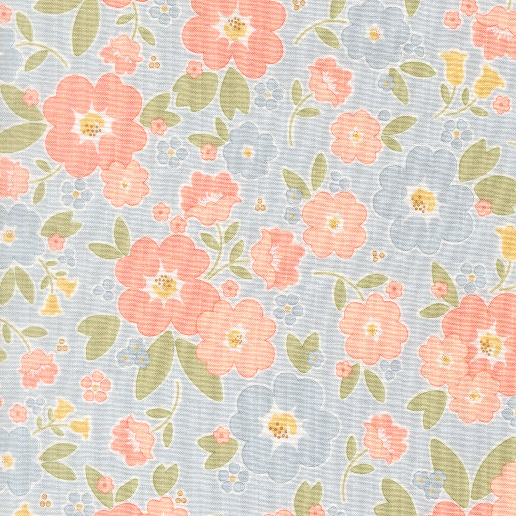 Handmade Sweetness - Vintage Blooms in Sky