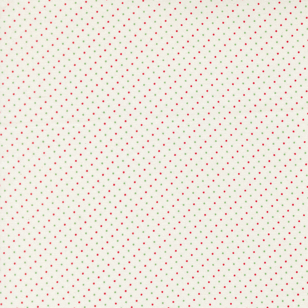 Merrily on High - Festive Dots in Snow