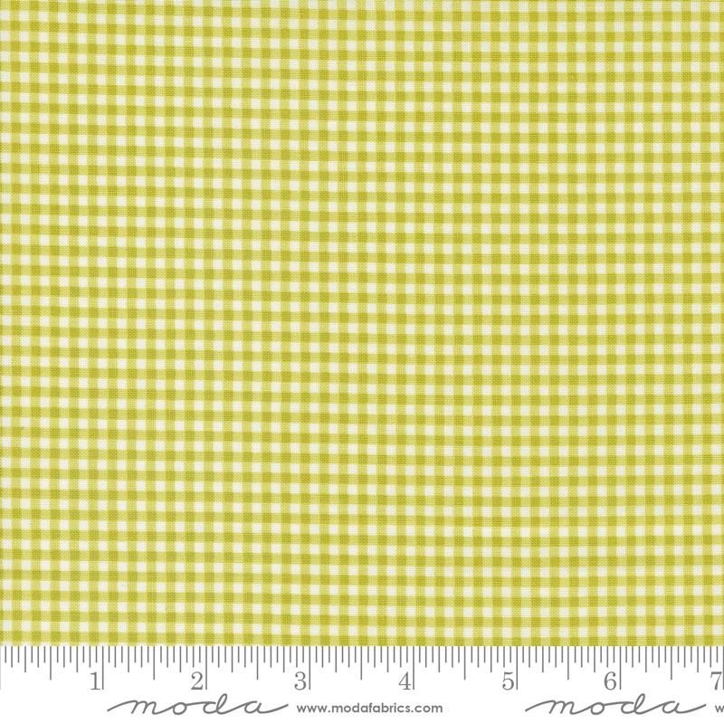 Shine - Gingham Checks in Grass