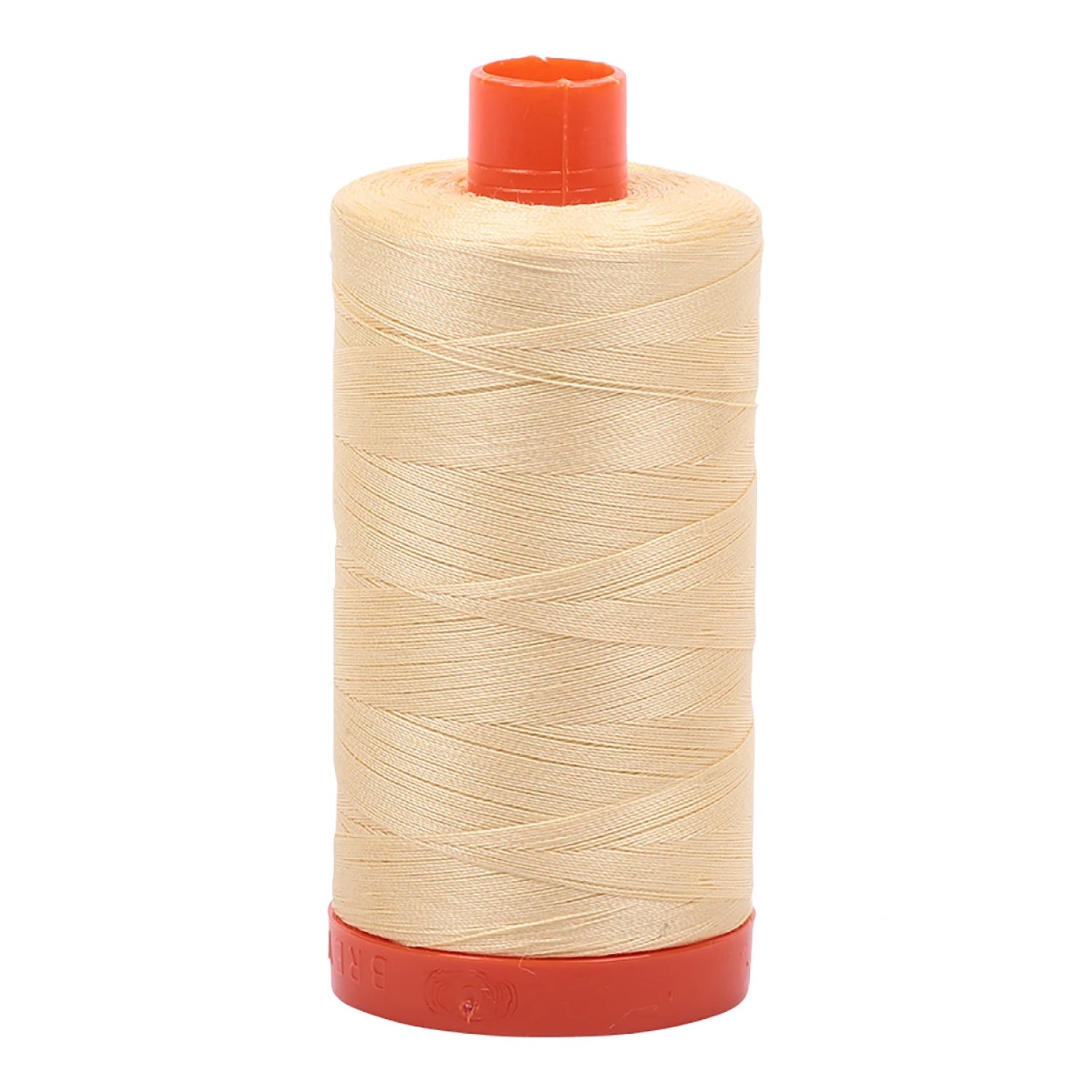 Aurifil Mako Cotton Thread (50Wt, 1422yds) - 2105 Champagne