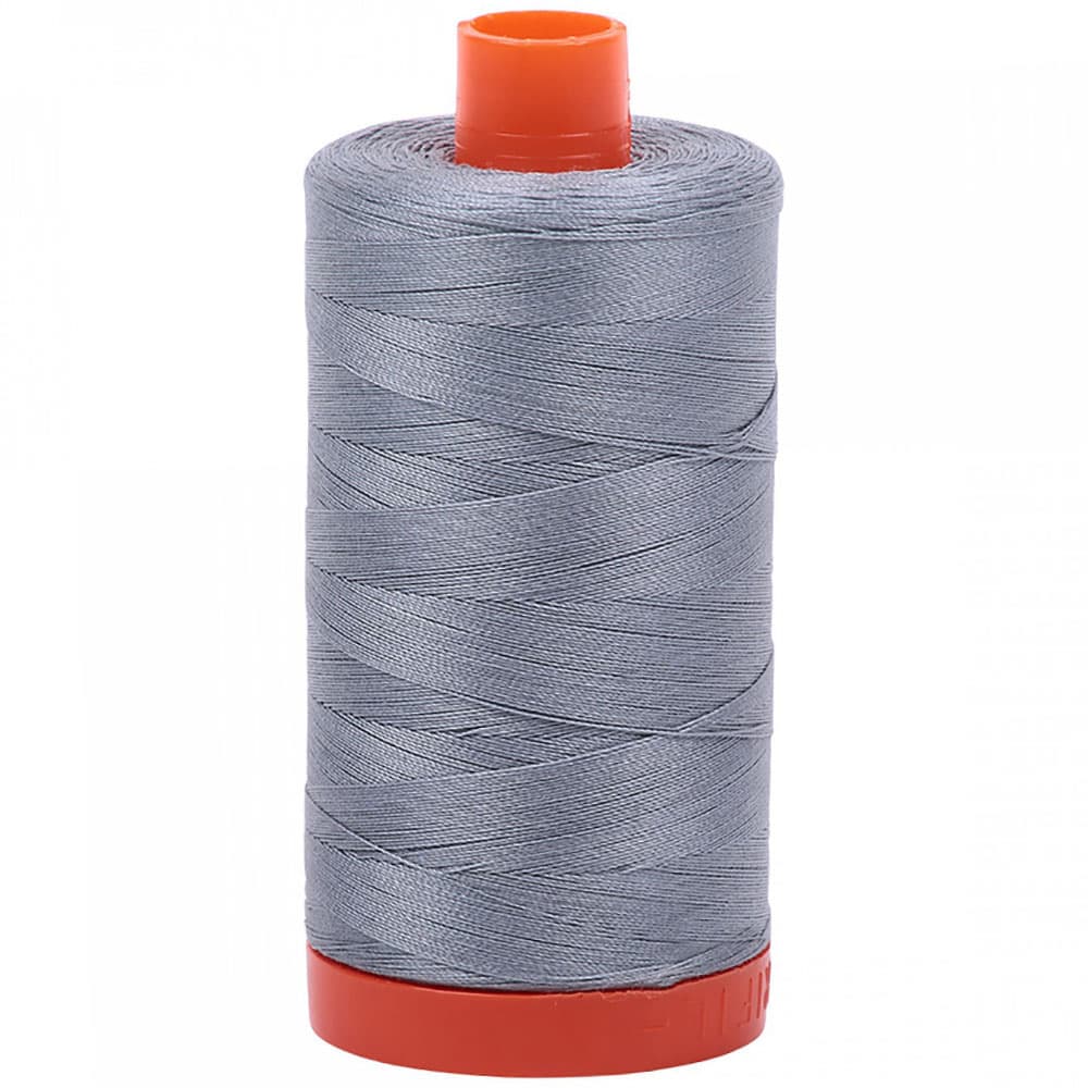 Aurifil Mako Cotton Thread (50Wt, 1422yds) - 2610 Light Blue Grey