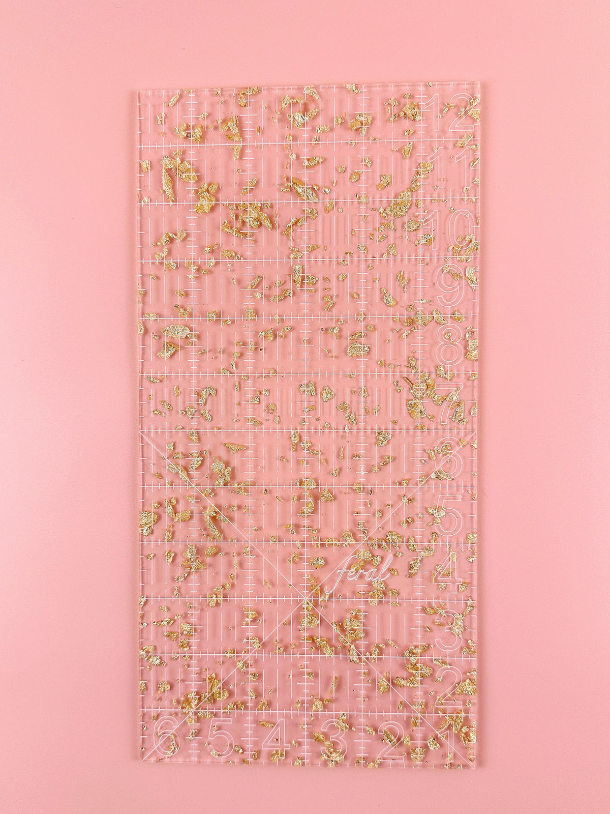 Quilting Ruler 6 x 12 in Golden