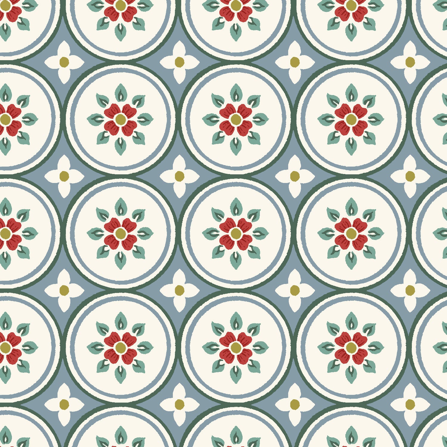 December House - Shortbread Rosettes in Frosted Apple