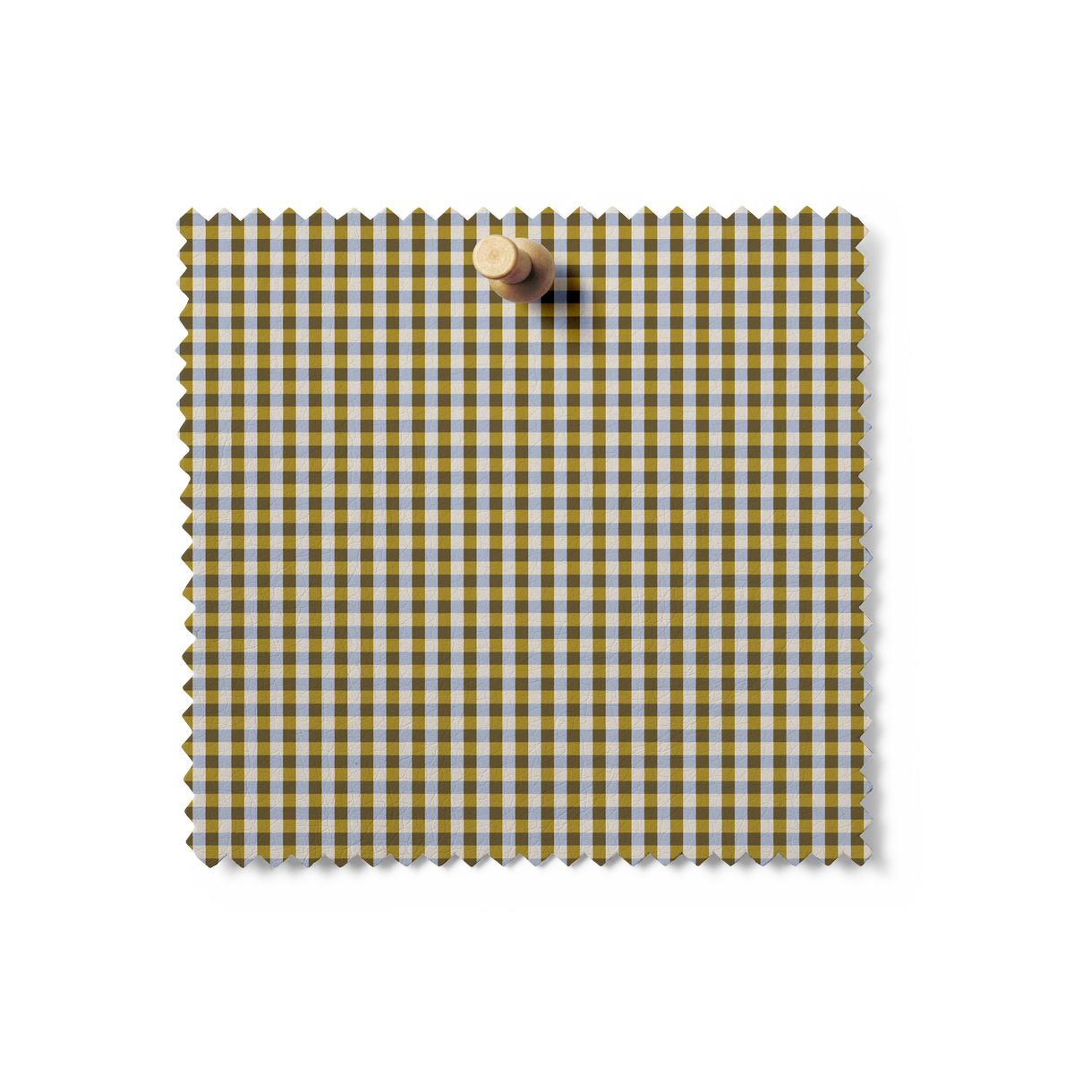 August Ellery - Mercerie Gingham in Olive Mustard