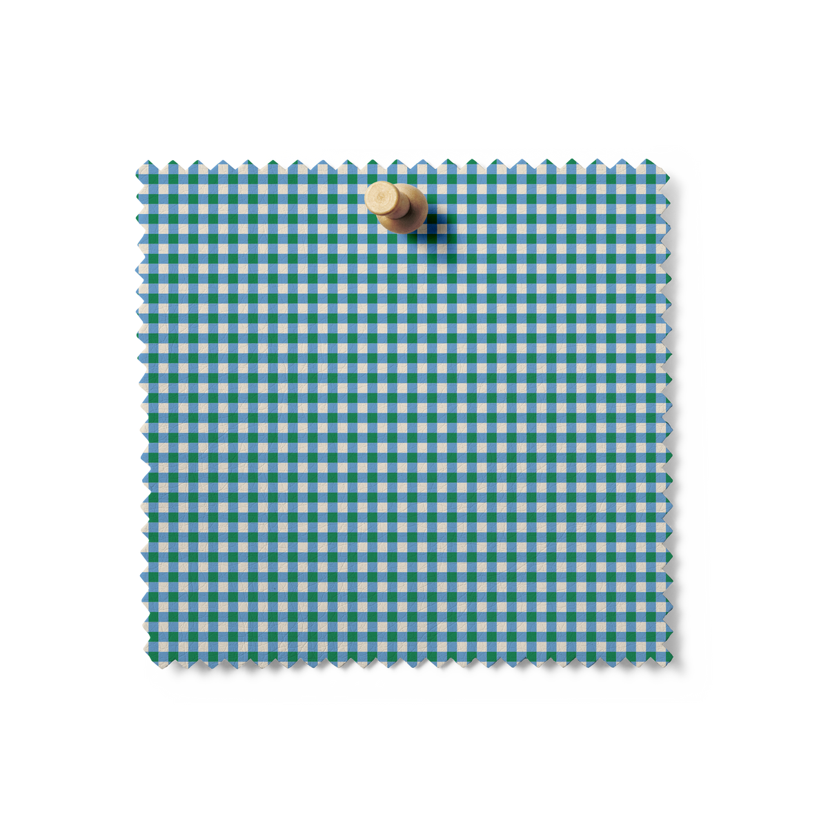 August Ellery - Mercerie Gingham in Teal Soda