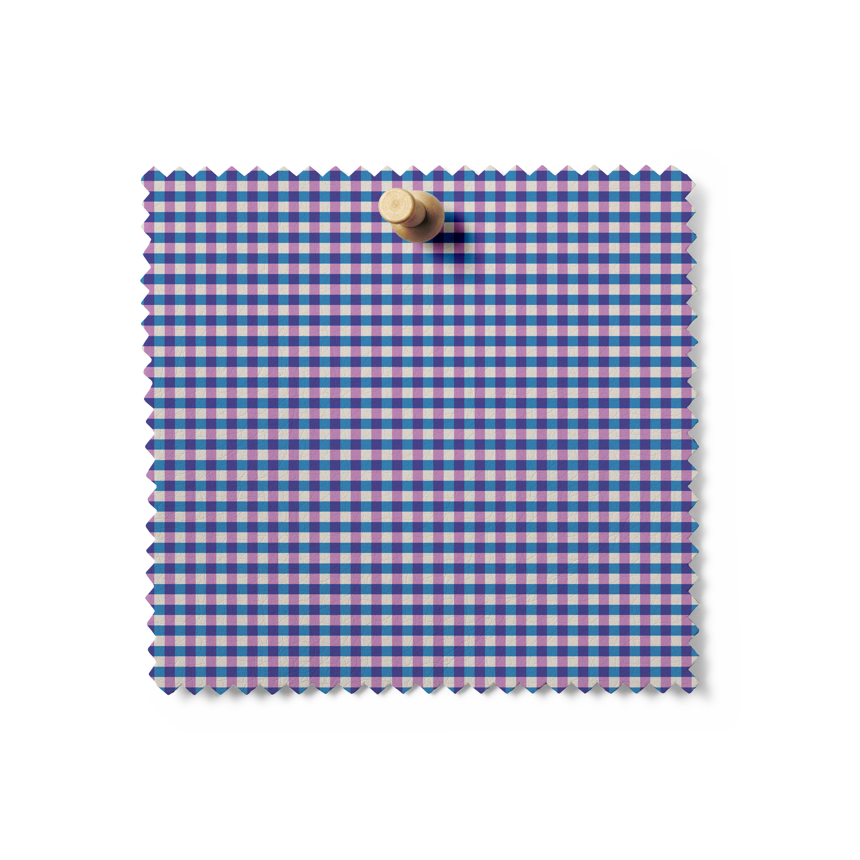 August Ellery - Mercerie Gingham in Violet Milk