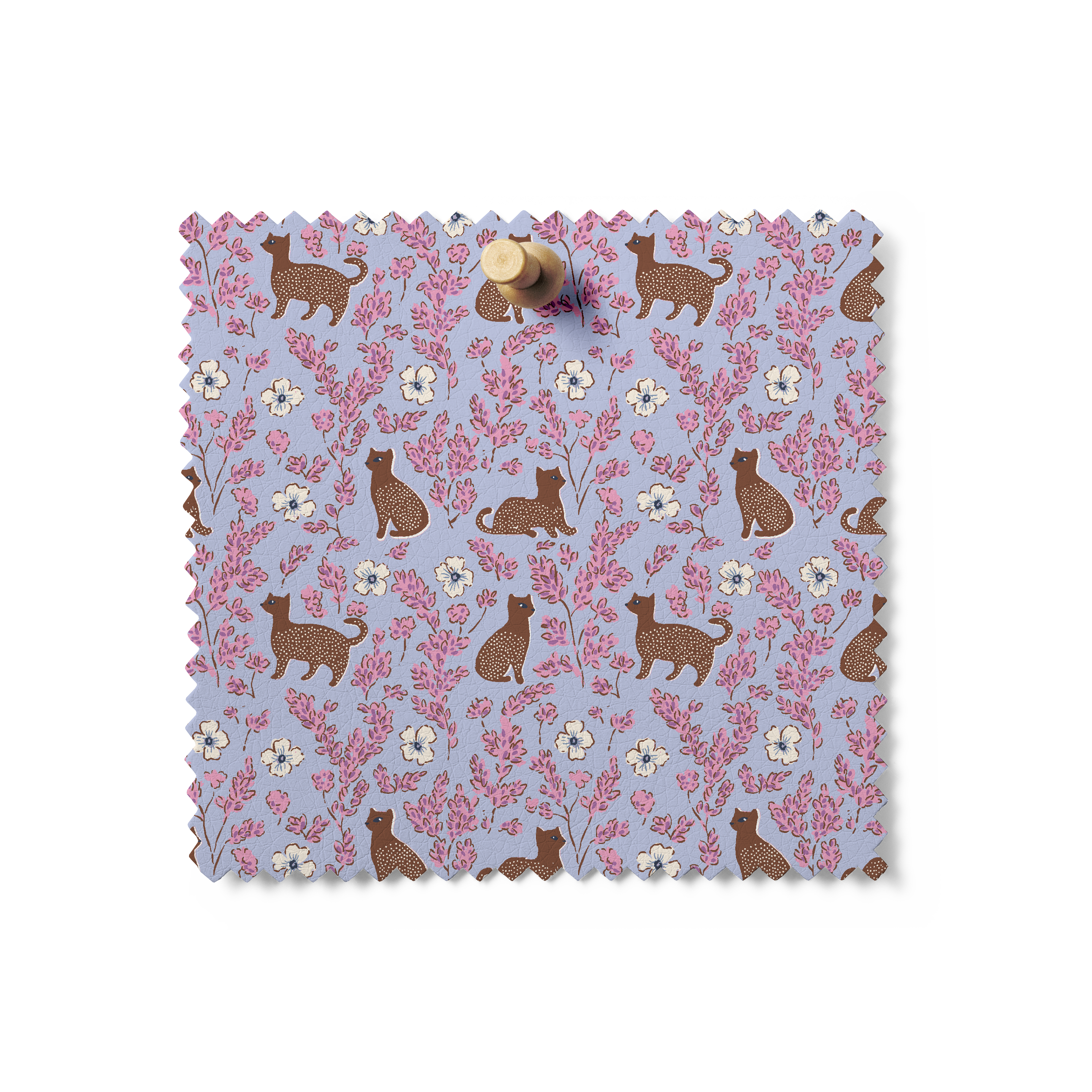 August Ellery - Meadow Hedgerow Cats in Storybook Taffy