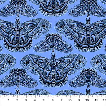 Indelible Ink - Cecropia in Cerulean