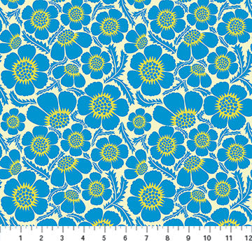 Clean Cut - Prickly in Cerulean