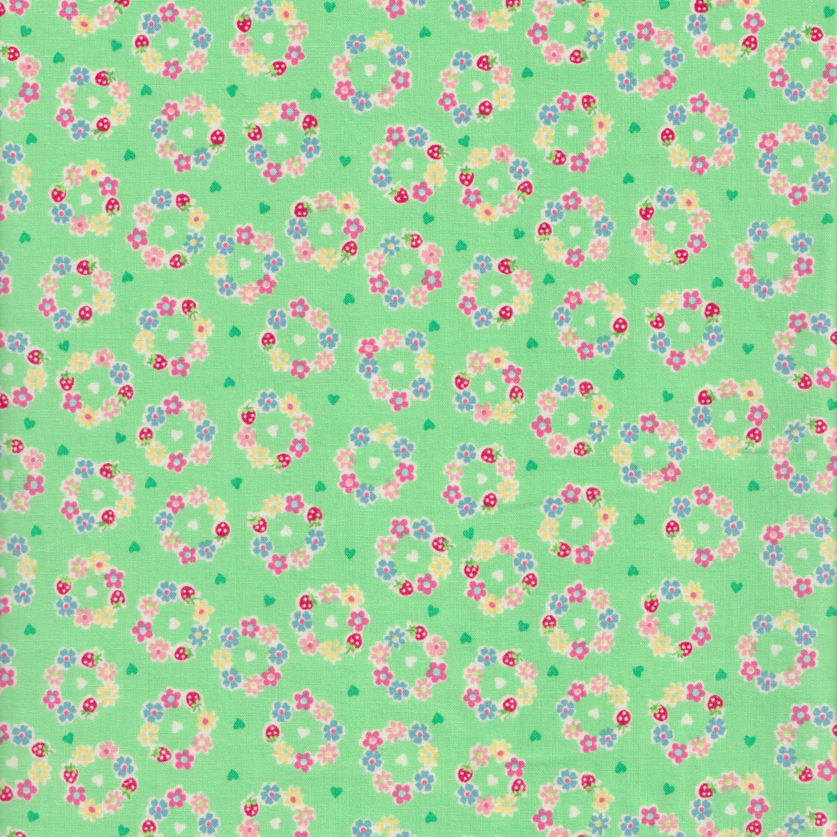 Atsuko Matsuyama - Confetti Wreath in Green