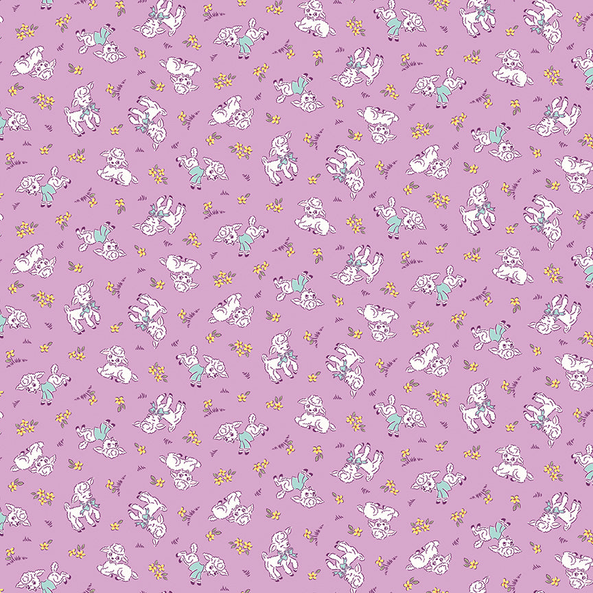 Traditional 30s - Lambs in Purple