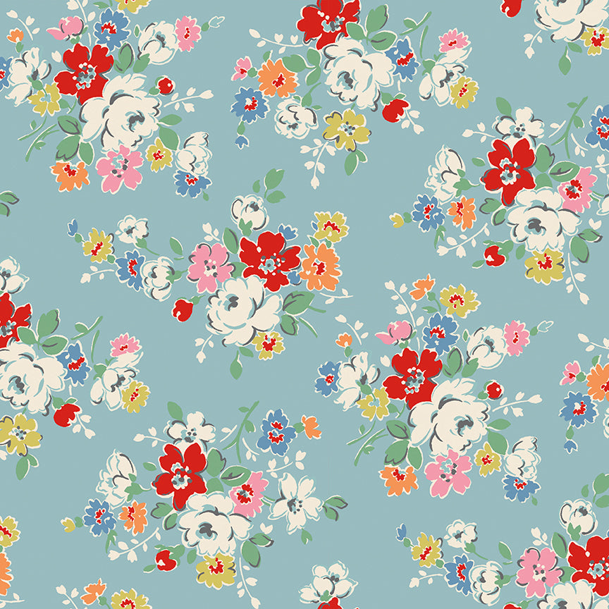 Cath Kidston Signature - Clifton Rose in Blue