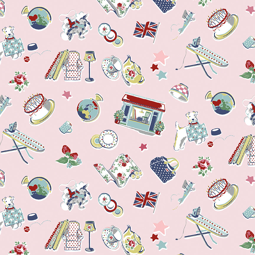 Cath Kidston Signature - Icons in Pink
