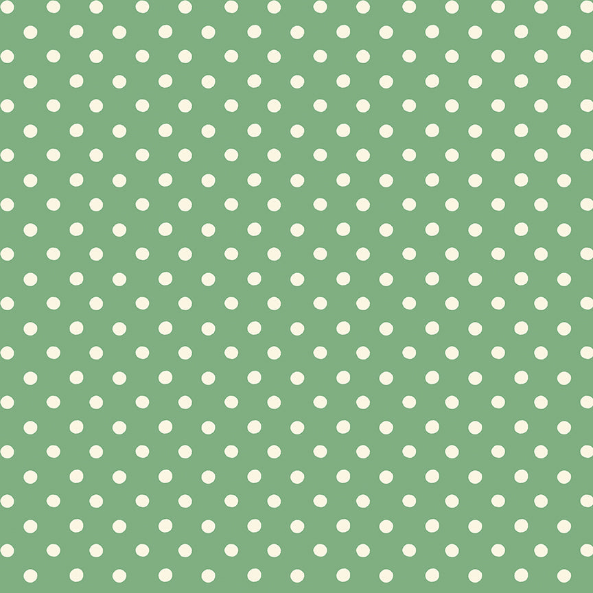 Cath Kidston Signature - Button Spot in Green