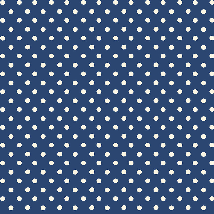 Cath Kidston Signature - Button Spot in Navy