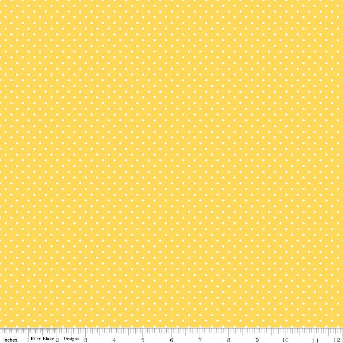 Swiss Dot in Yellow
