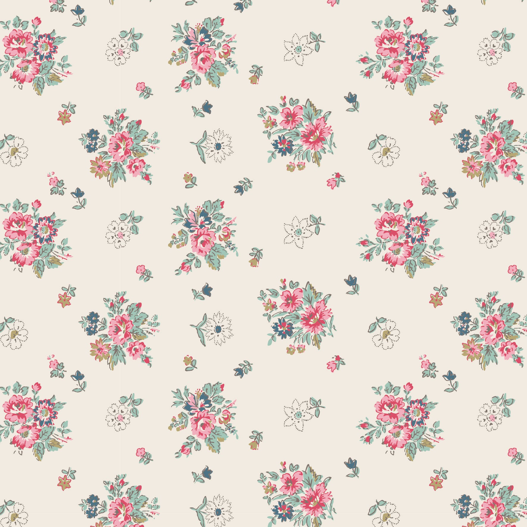 Darling Buds of May - Octavia in Cream