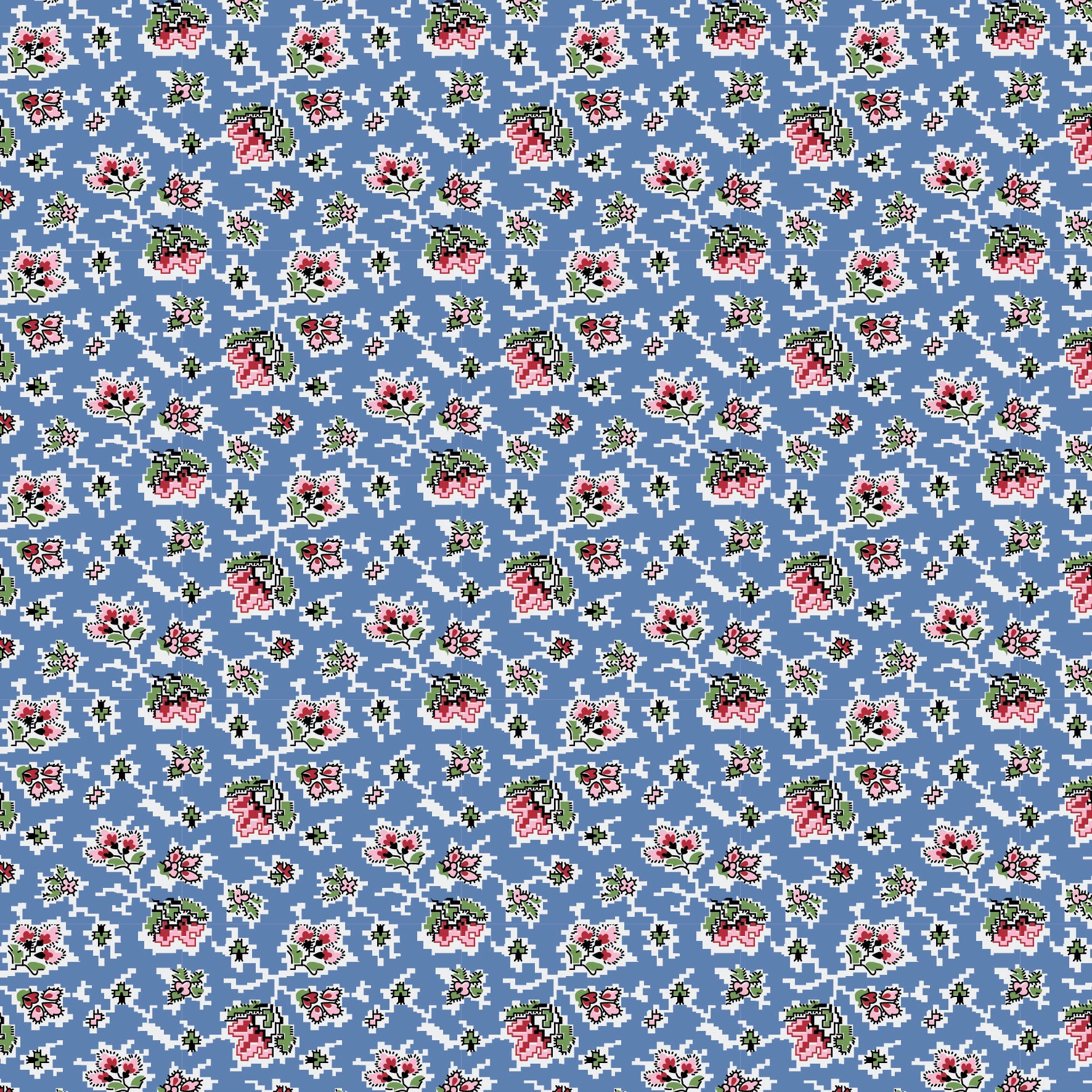 Darling Buds of May - Vivien in Blue