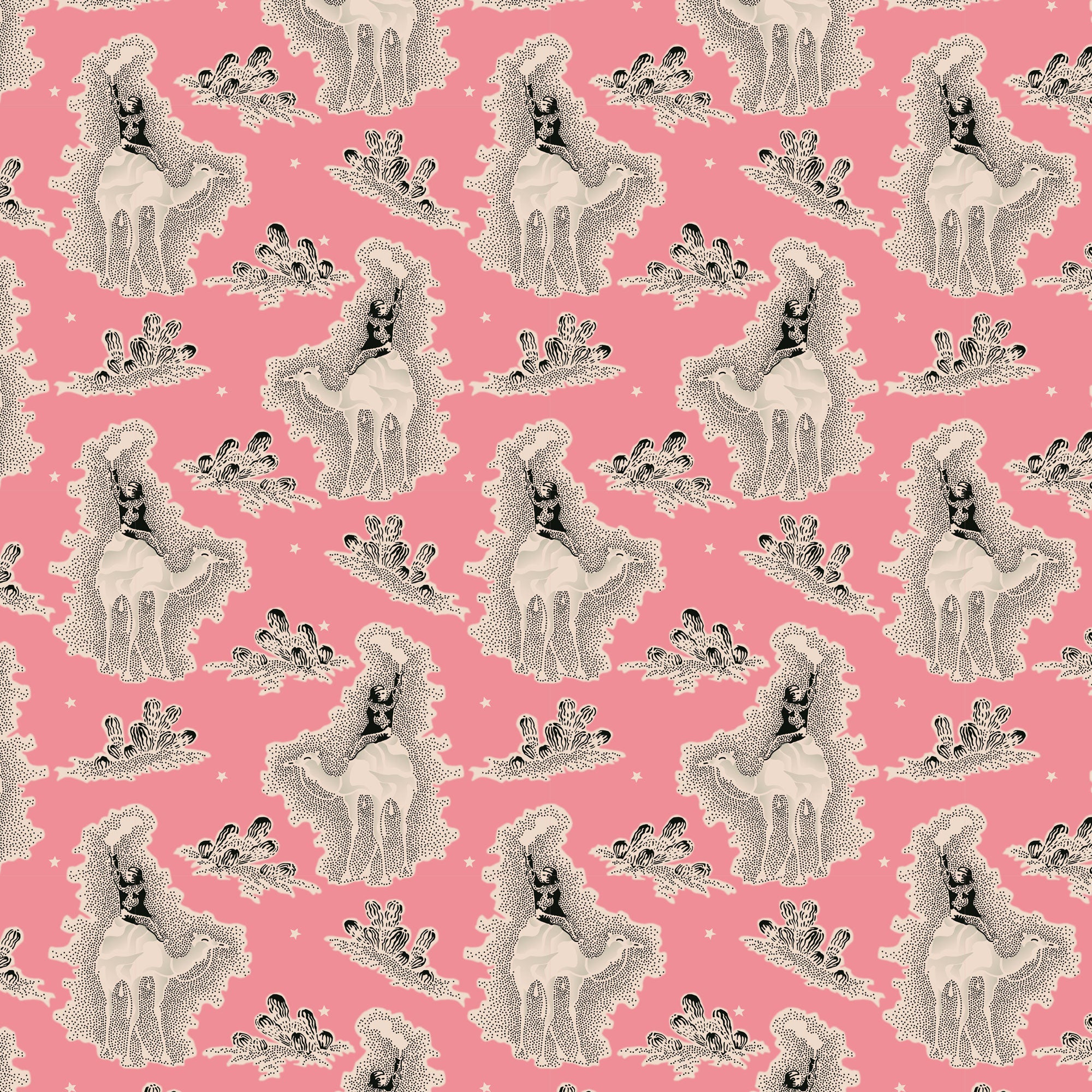 Elephant & Castle - Camel Ride in Pink