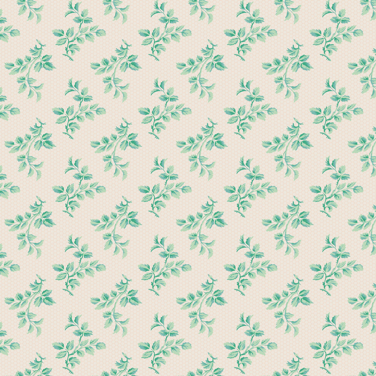 Elephant & Castle - Leaf Spray in Mint