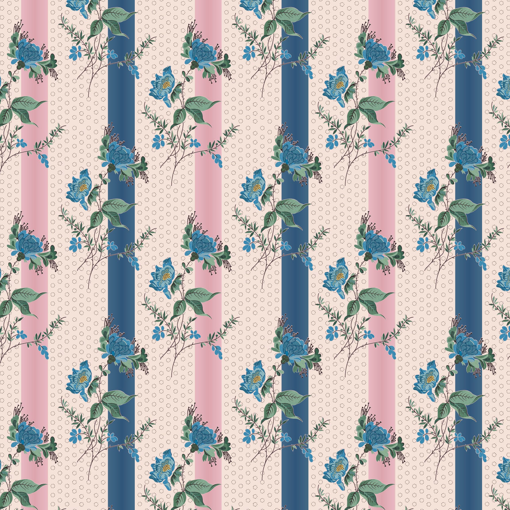 April & Audrey - April in Blue