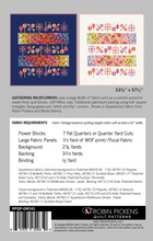 Load image into Gallery viewer, Gathering Wildflowers Quilt Pattern by Robin Pickens