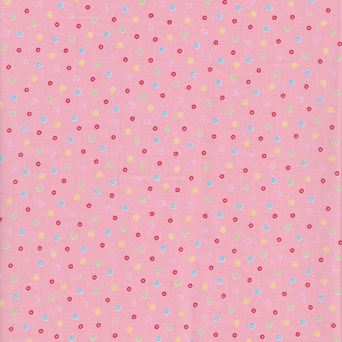 Happy Message - Flower Sprinkles on Pink