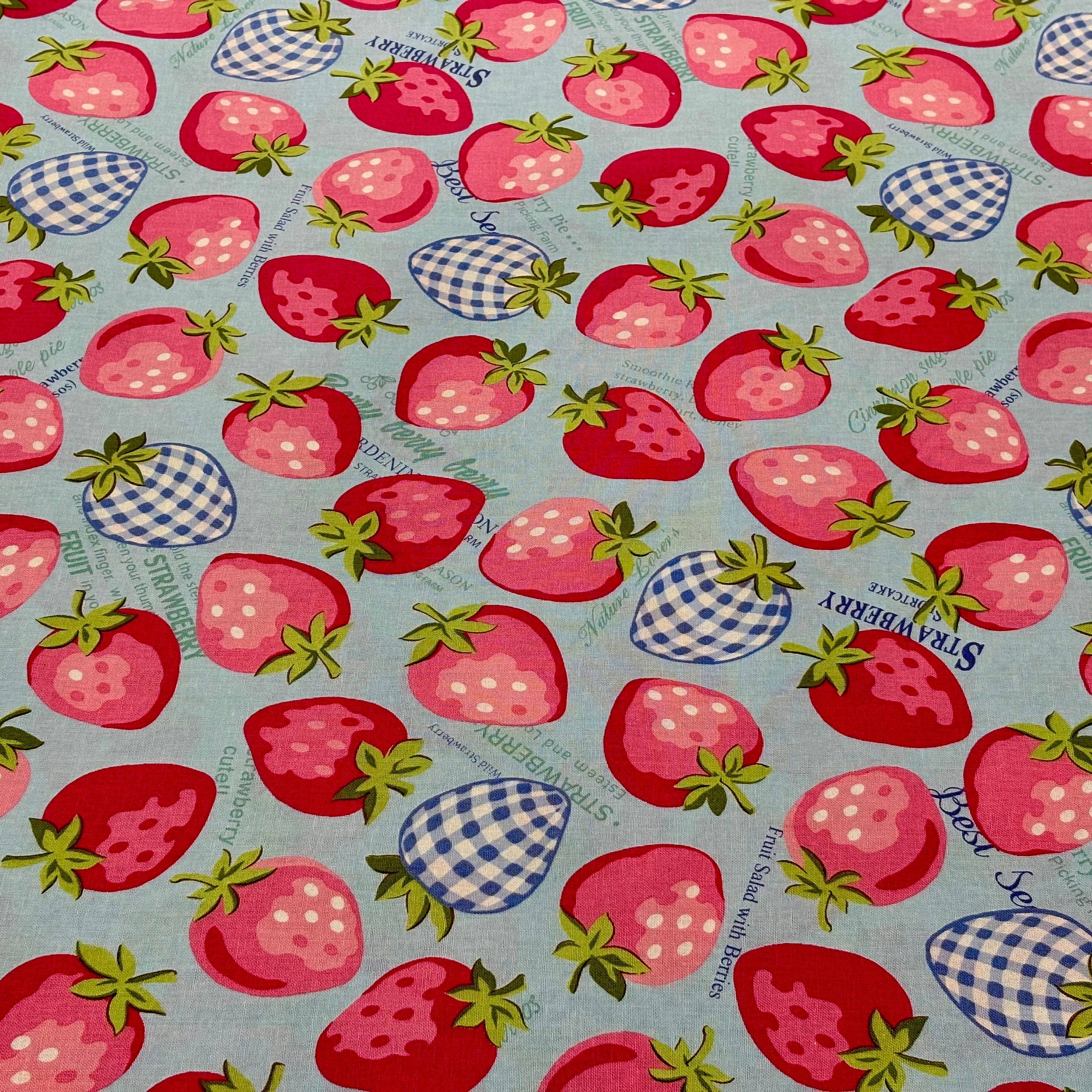 Atsuko Matsuyama - Strawberry Festival on Blue