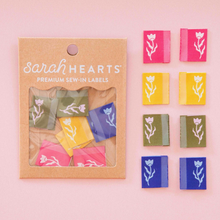 Load image into Gallery viewer, Sarah Hearts Labels - Tiny Floral Multipack