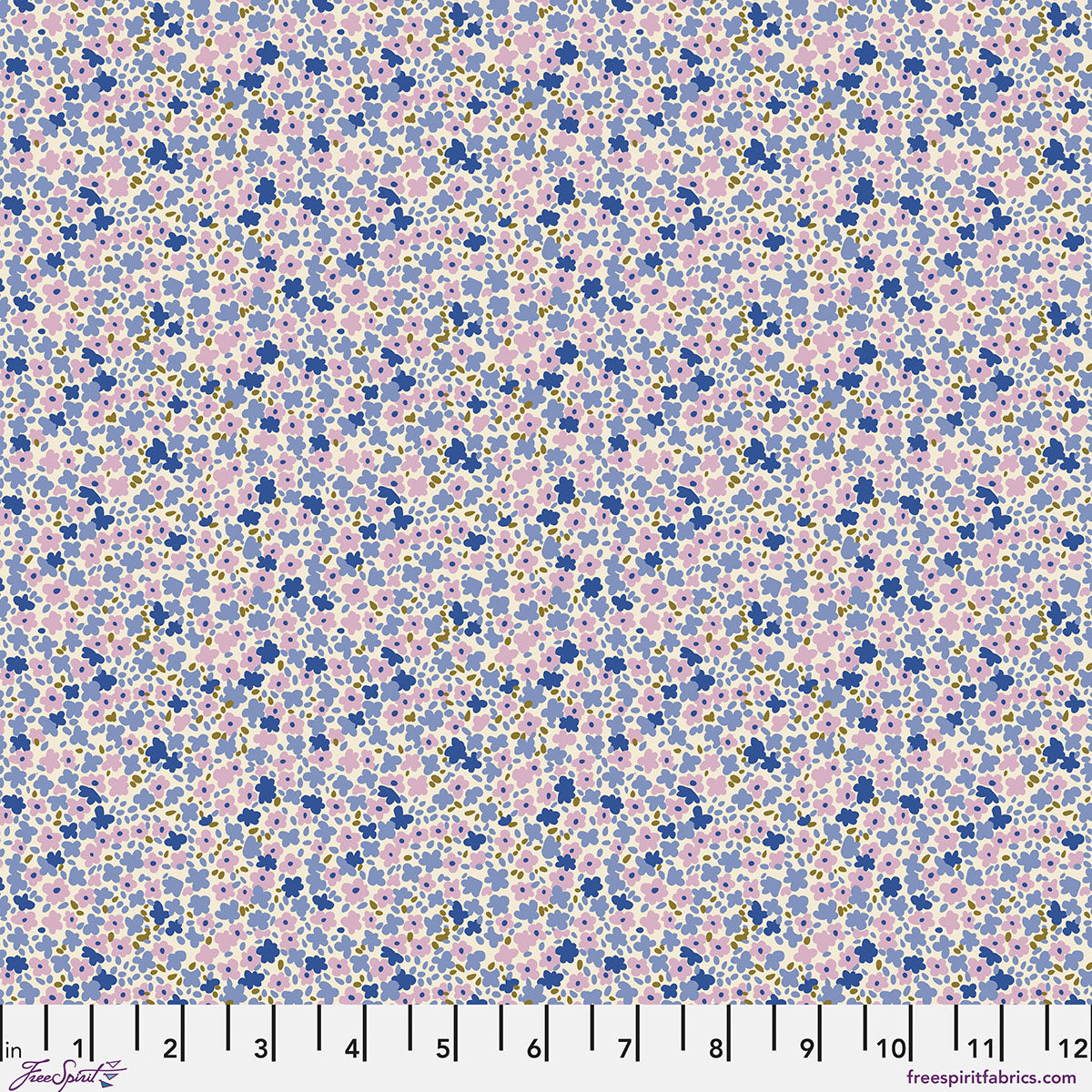 Petite Prints - Ditsy in Periwinkle