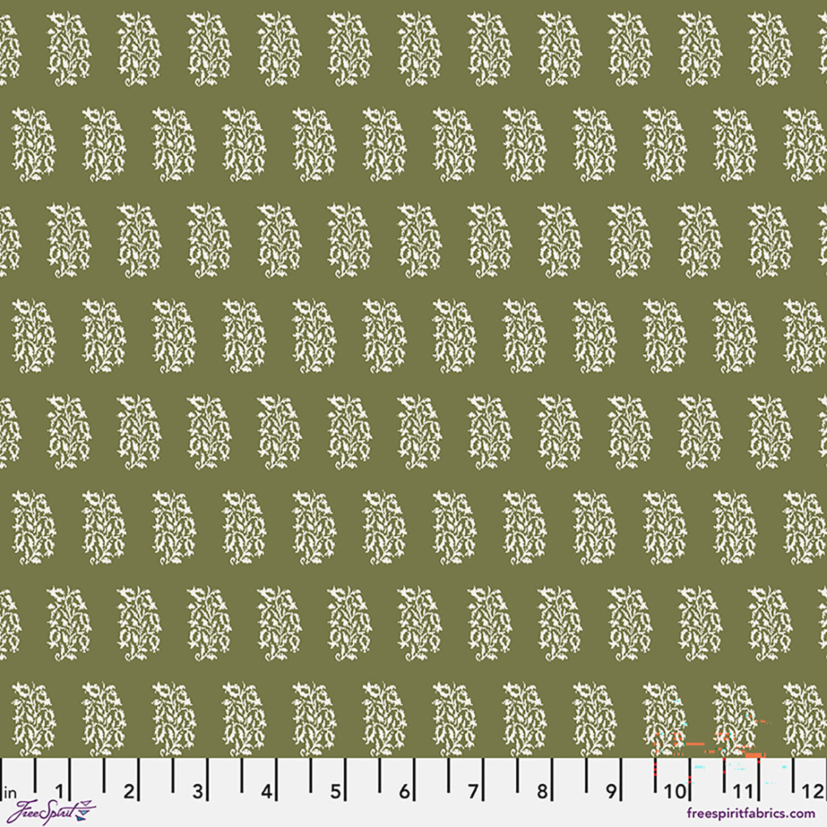 Chiswick Grove - Bagru in Olive