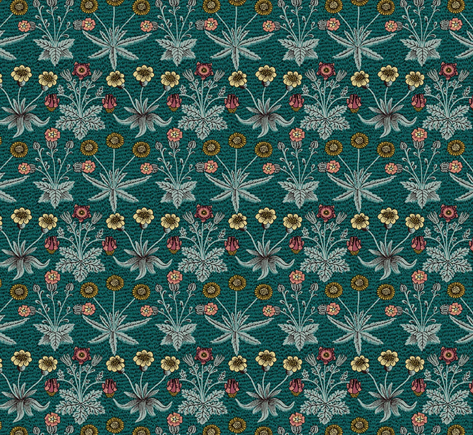 Morris & Co - Daisy Fields in Teal