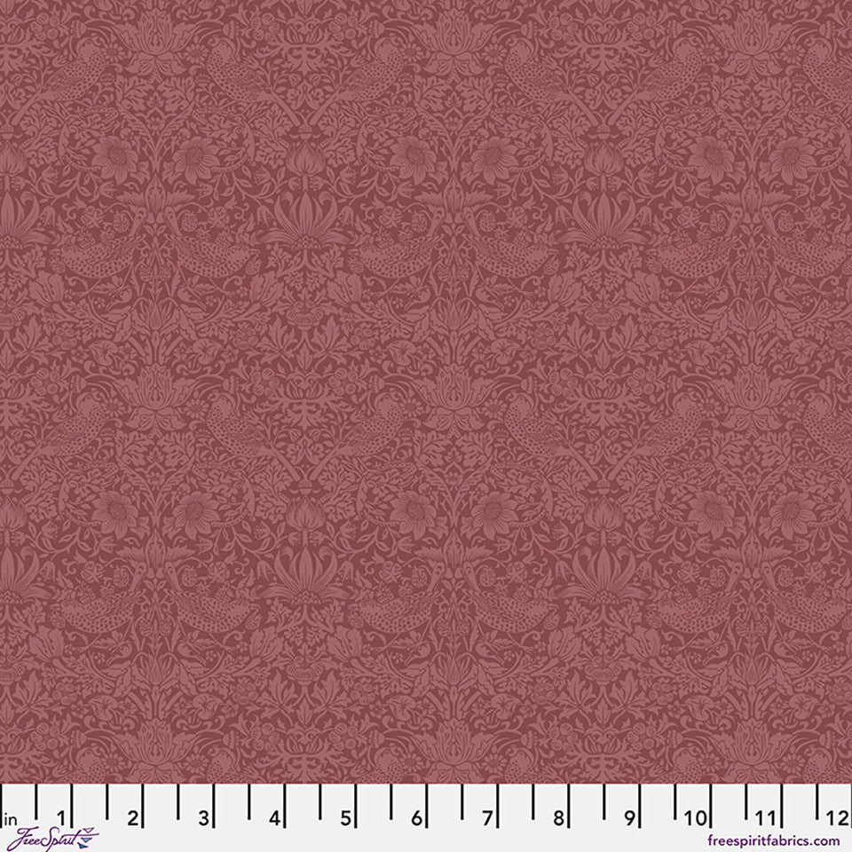 Morris & Co - Tonal Strawberry Thief in Wardlewine