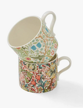 Load image into Gallery viewer, Morris & Co Spode Mugs set of 2