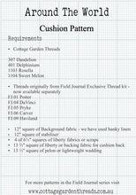 Load image into Gallery viewer, Around The World Cushion (Pillow) Kit