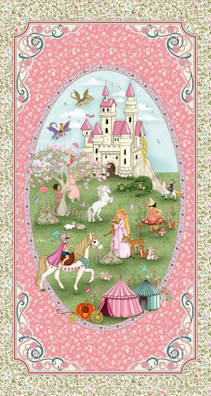 Once Upon a Dream - Fairytale Blooms Panel