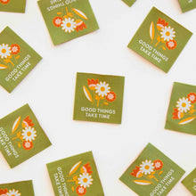 Load image into Gallery viewer, Sarah Hearts Labels - Good Things Take Time