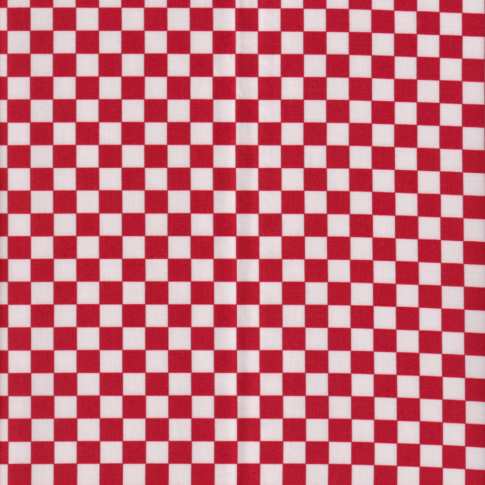 Momnson - Checkered in Cherry Tomato