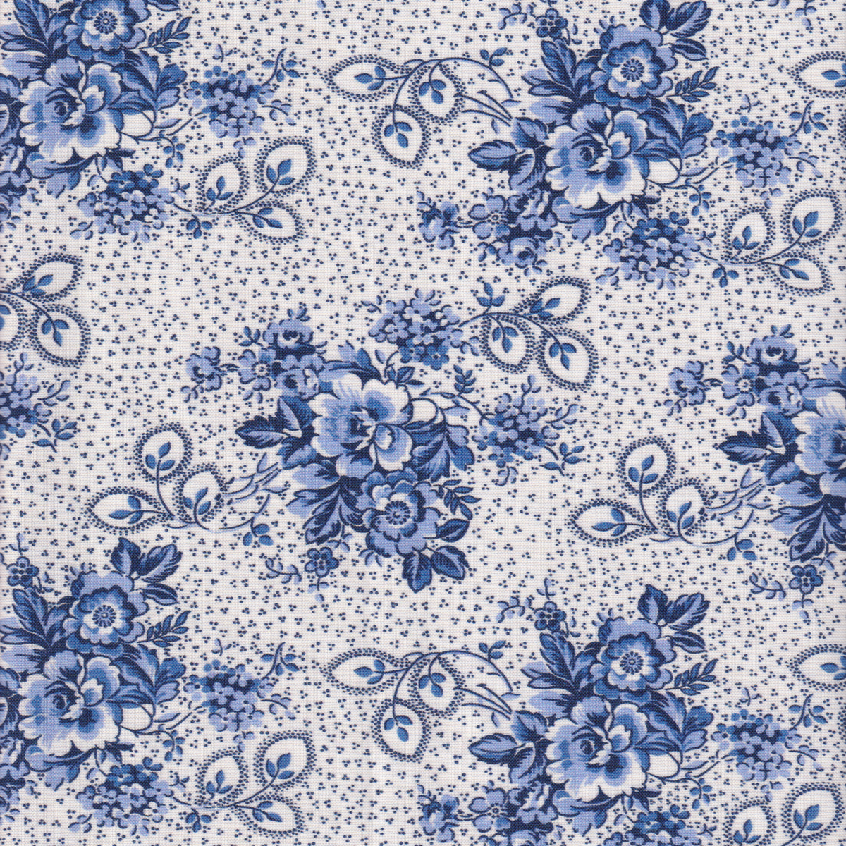 Momnson - Esther in Blue on White