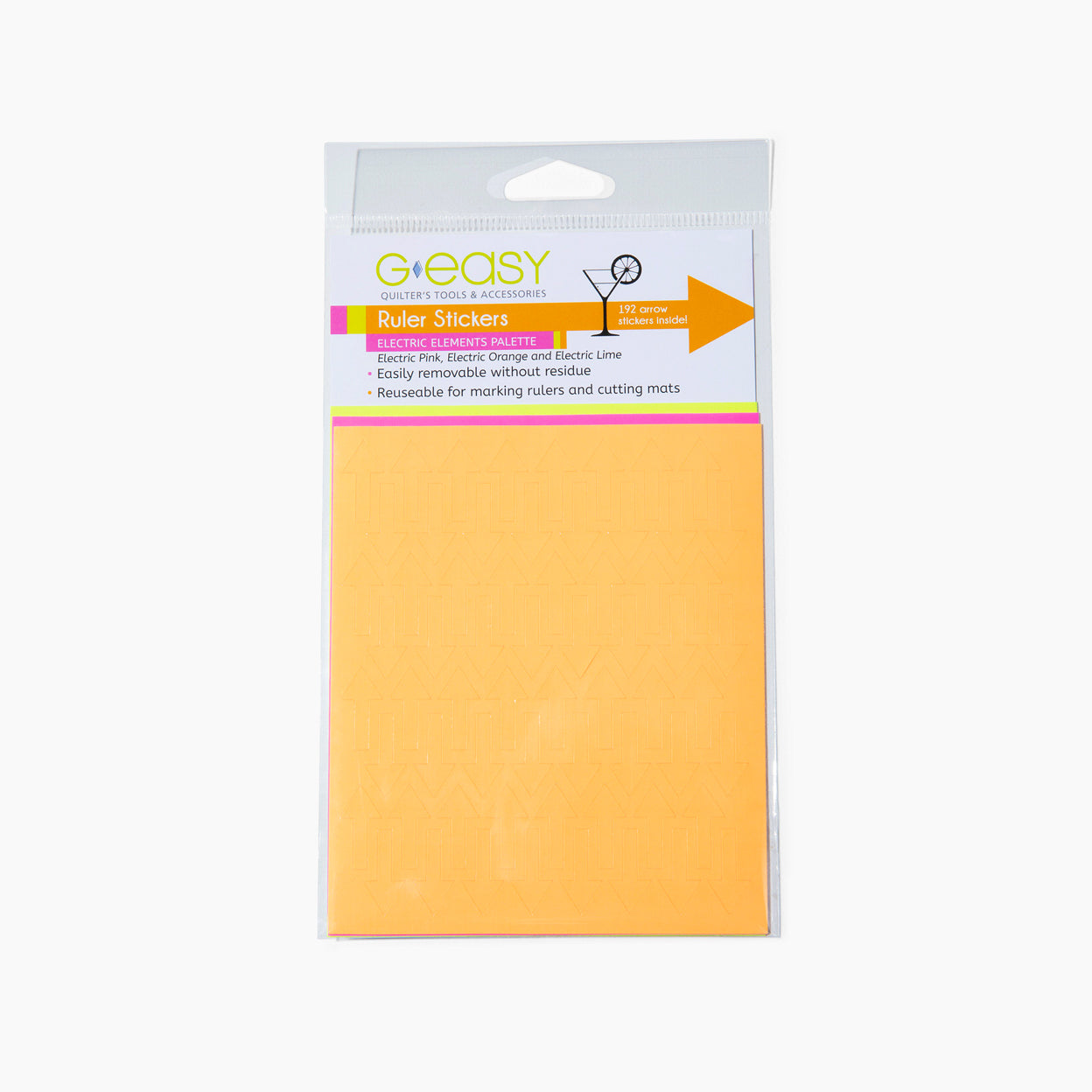 GEasy Ruler Stickers in Electric Elements
