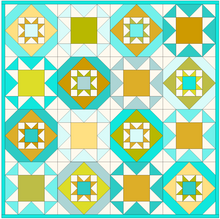 Load image into Gallery viewer, Pottery Star Quilt Pattern